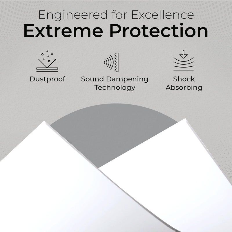 Exactly Rubber - White Silicone Sheet, 60A Durometer Silicone Mat, Food-Grade Rubber Mat with -80 to 450°F Temperature Resistance, 400% Elongation, Silicone Placemat Made in The USA, 1/16 x 9" x 12" - Image 4